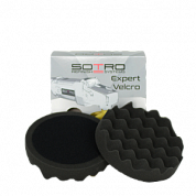 Polishing disc SOTRO velcro D180  h 2.5 black profiled