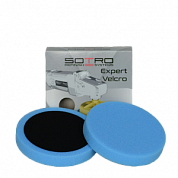 Polishing disc SOTRO velcro D150  h 2.5 blue