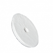 Polishing disc SOTRO velcro D140 white microfiber