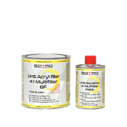 SOTRO UHS Acryl filler 4:1 MULTIFILLER 6FUNCTION gray 0,8l