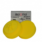 Screw mounted polishing disc SOTRO  D150 mm h50 M14 yellow